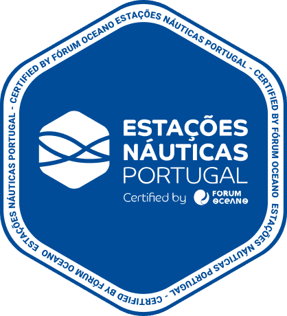 Selo do certificado de Estação Náutica de Sesimbra