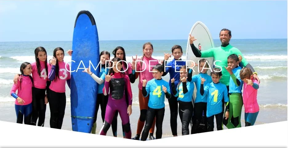 Campo de férias Fish Surf School